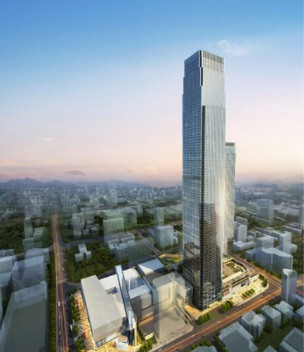 Changsha International Finance Center --Application of steel deck composite floor slab of super high-rise building