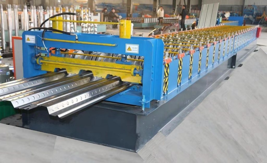 Steel deck production